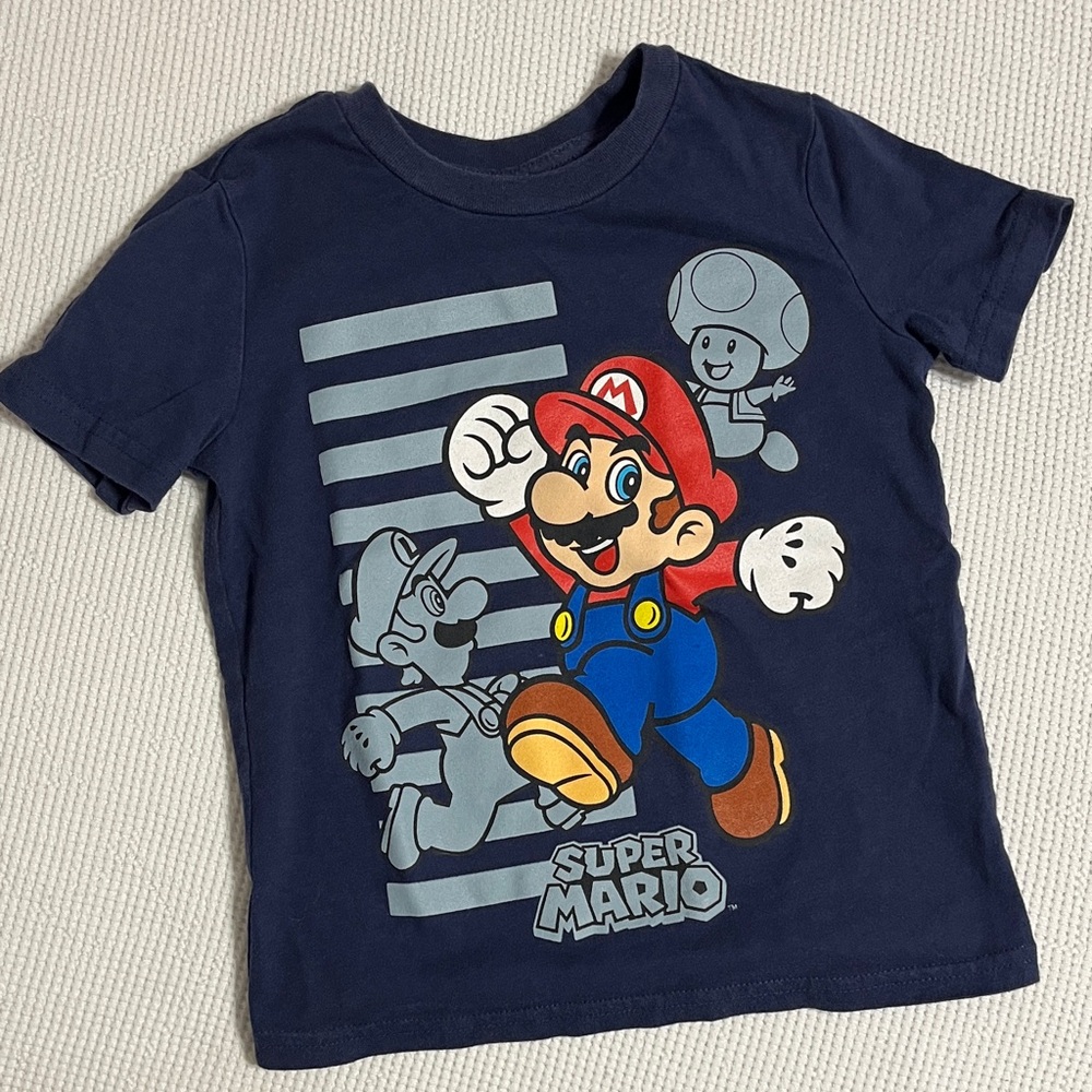 Jumping Beans Mario T-Shirt  Size 4